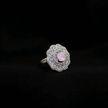 Radiant Bloom American Diamond Ring