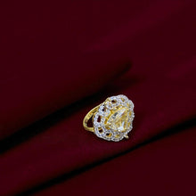 Golden Sunshine Statement Ring