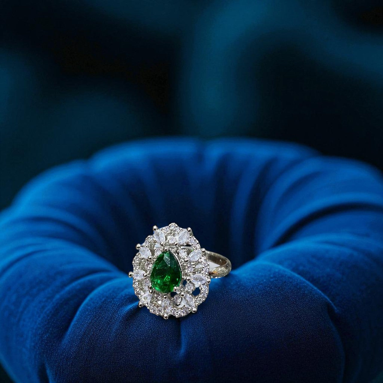Scarlet Halo Ring