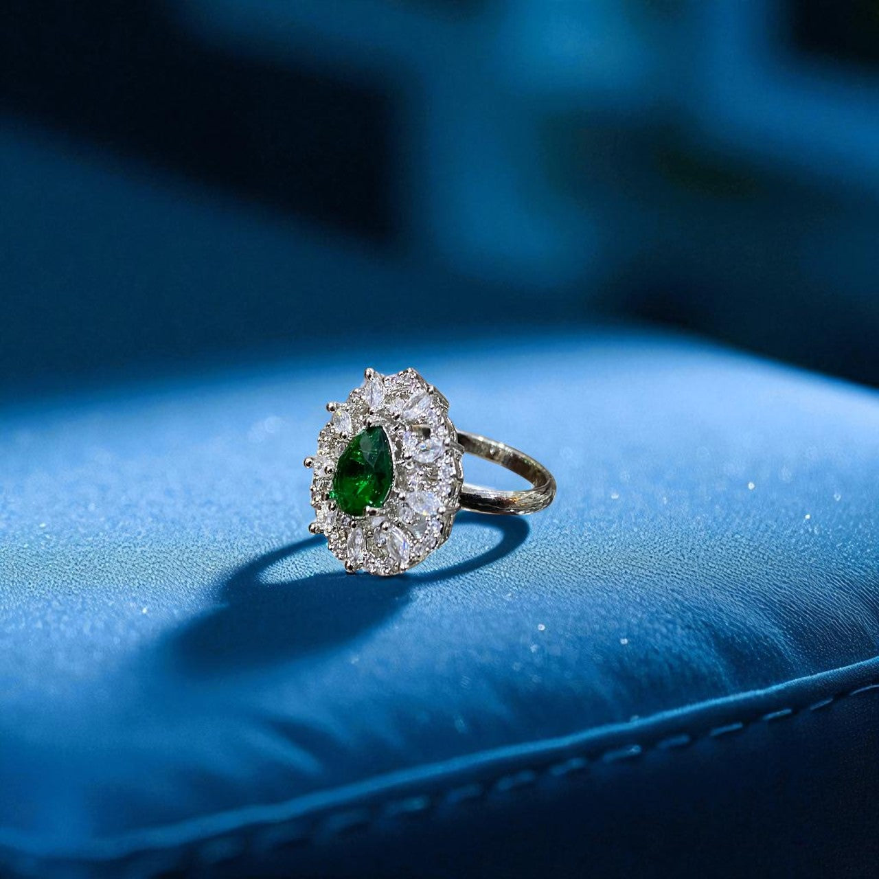 Scarlet Halo Ring