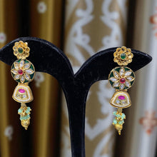 Peacock Grace Temple Necklace Set