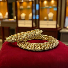 Antique Filigree Golden Bangles