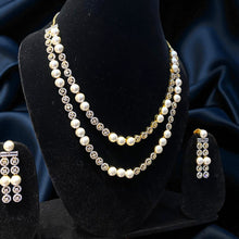 Regal Pearl Cascade Jewelry Set