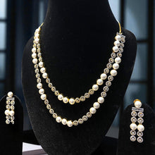 Regal Pearl Cascade Jewelry Set