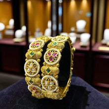 Heritage Kundan & Meenakari Bangles