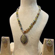 Golden Mosaic Jewelry Set