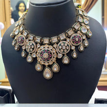 Majestic Ruby Kundan Choker Set