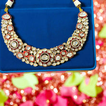 Royal Ruby Kundan Necklace Set