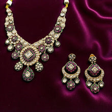 Majestic Kundan & Polki Bridal Necklace Set