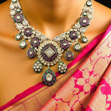 Majestic Kundan & Polki Bridal Necklace Set