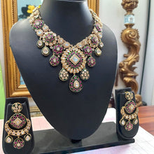 Majestic Kundan & Polki Bridal Necklace Set