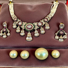 Traditional Kundan Choker Necklace Set