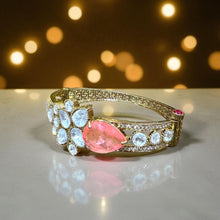 Pink Majesty Kundan Bracelet