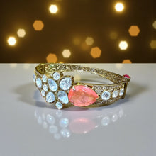 Pink Majesty Kundan Bracelet