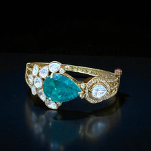 Emerald Teardrop Royale Bracelet