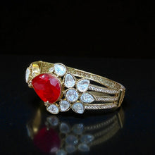 Ruby Teardrop Royale Bracelet