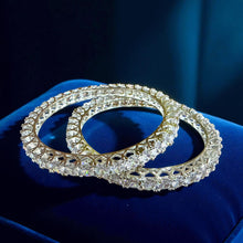 Classic American Diamond Eternity Bangles