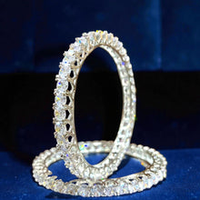 Classic American Diamond Eternity Bangles