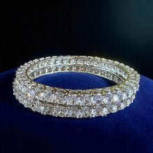 Classic American Diamond Eternity Bangles