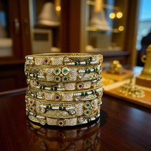 Royal Heritage Kundan Bangles