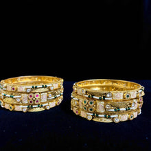 Royal Heritage Kundan Bangles