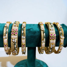 Royal Heritage Kundan Bangles