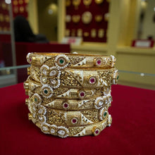 Royal Heritage Kundan Bangles