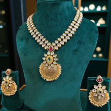 Regal Polki and Taara Kundan Necklace Set