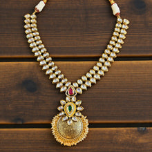 Regal Polki and Taara Kundan Necklace Set
