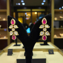 Ruby Elegance Taara Kundan Necklace Set