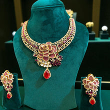Ruby Rose Designer Necklace Set