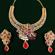 Ruby Rose Designer Necklace Set