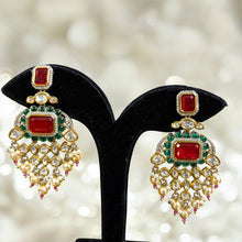 Regal Ruby Kundan Bridal Set