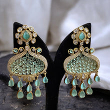 Royal Emerald Cascade Chandbalis