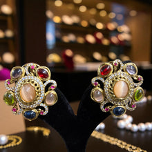 Regal Navratna Blossom Studs