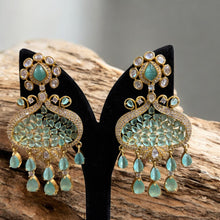 Royal Emerald Cascade Chandbalis