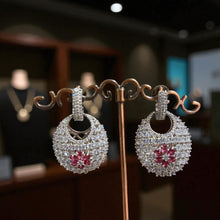 Blossom Halo Diamond Earrings