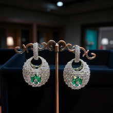 Blossom Halo Diamond Earrings