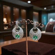 Blossom Halo Diamond Earrings