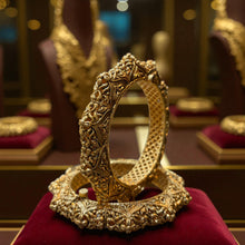 Antique Royal Filigree Kada Bangles