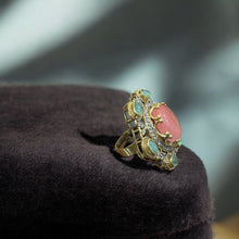 Royal Rose Quartz Heritage Ring