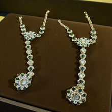 Royal Emerald Kundan Bridal Necklace Set