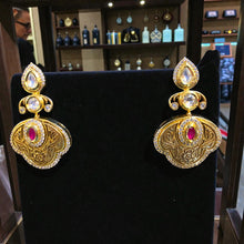 Antique Ruby Temple Choker Set