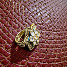 Kundan Bloom Statement Ring