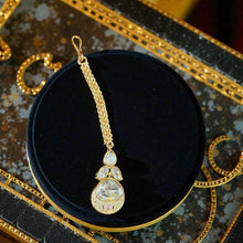 Polki Kundan Enamel Bridal Jewelry Set