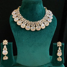 Polki Kundan Enamel Bridal Jewelry Set