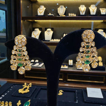 Dual-Layer Antique Polki Haaram Set