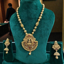Antique Temple Lakshmi Motif Necklace Set