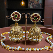 Ratnavalli Kundan Jhumka Earrings