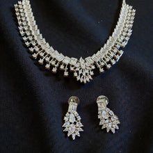 Aaradhya American Diamond Necklace Set